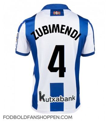 Real Sociedad Martin Zubimendi #4 Hjemmebanetrøje 2024-25 Kortærmet